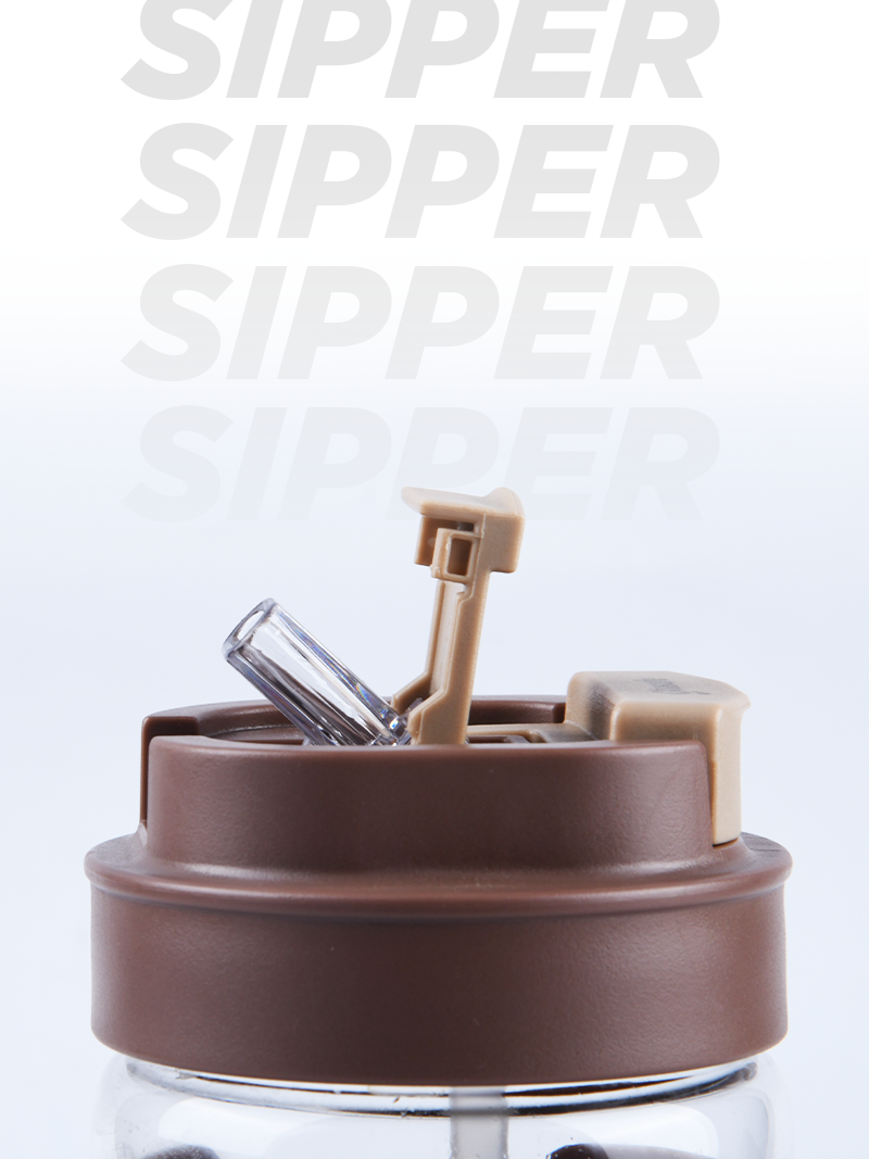 Glasafe Flipsip - 360ml (Mocha Brown)