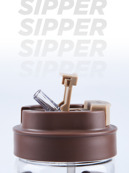 Glasafe Flipsip - 360ml (Mocha Brown)