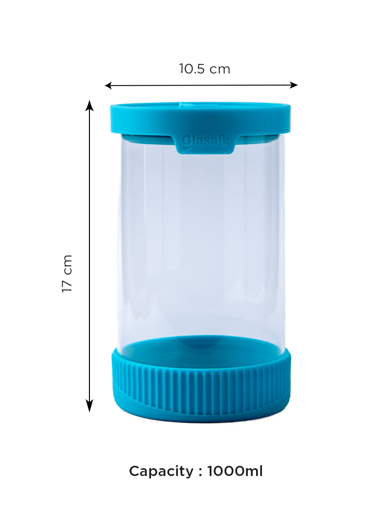 Glasafe Store 'O' Fresh - 1000ml (Tranquil Teal)