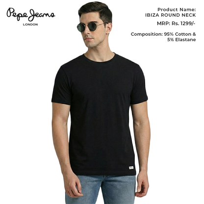 Pepe Jeans Ibiza Round Neck - Black
