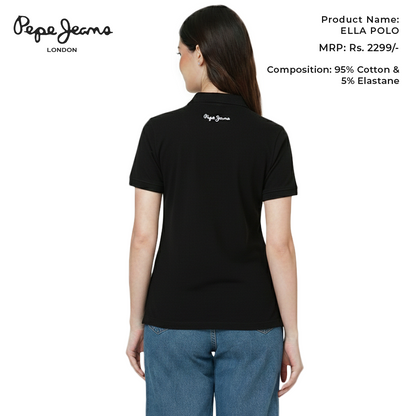 Pepe Jeans Ella Polo - Black