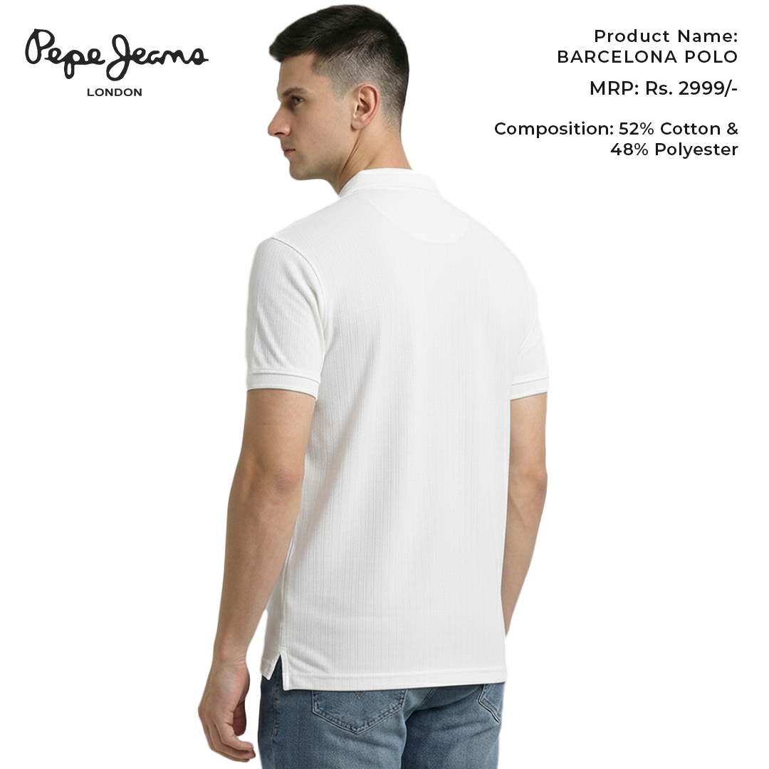 Pepe Jeans Barcelona Polo - White