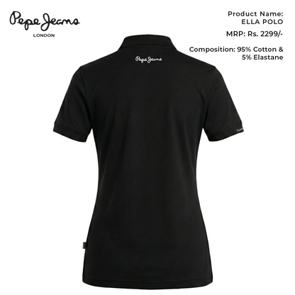 Pepe Jeans Ella Polo - Black
