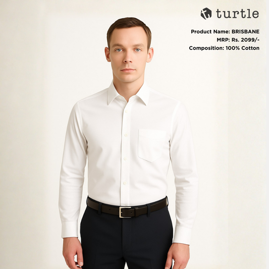 Turtle Brisbane Shirt - White