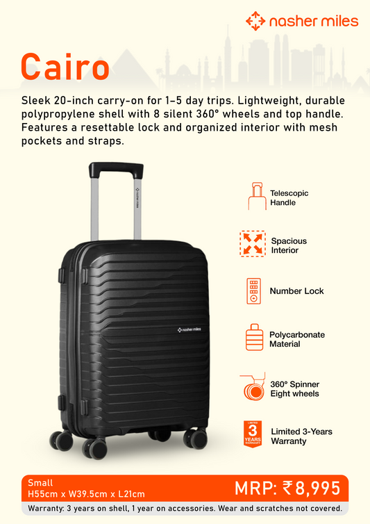 Nasher Miles Cairo Luggage