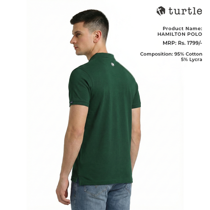 Turtle Hamilton Polo - Green