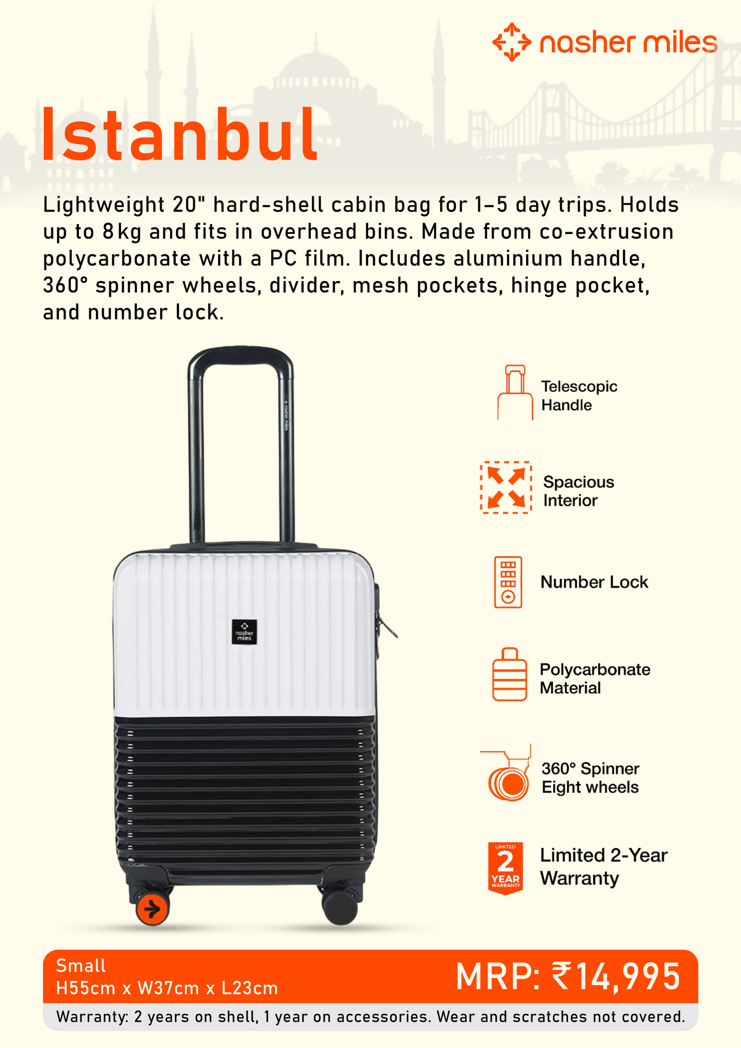 Nasher Miles Istanbul Luggage