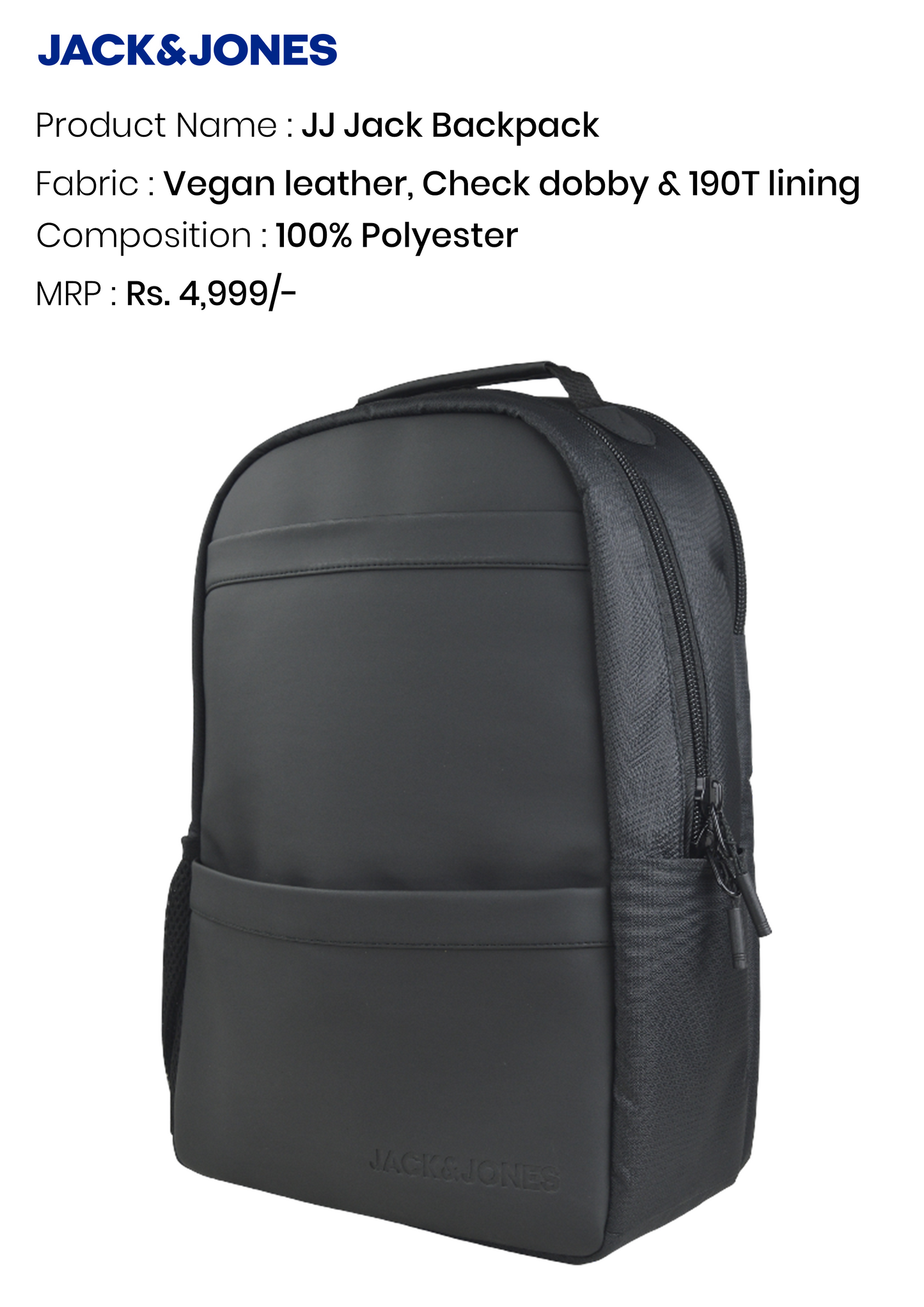 Jack&Jones - JJ Jack Backpack