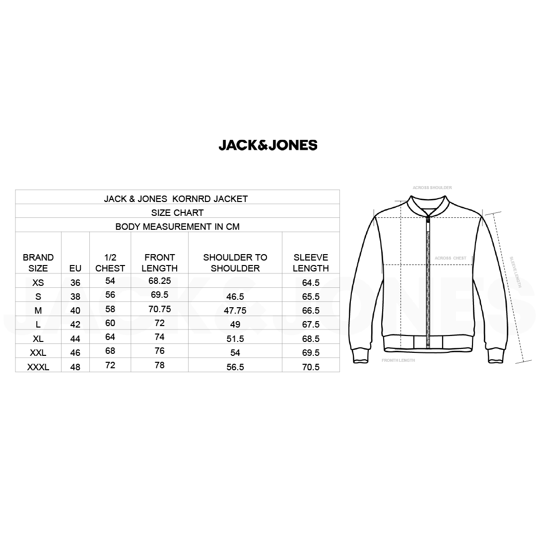 Jack&Jones Kornard Puffer Jacket - Navy Blue