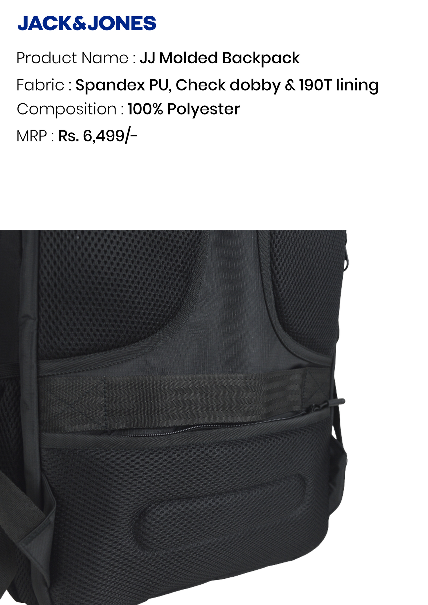 Jack&Jones - JJ Molded Backpack