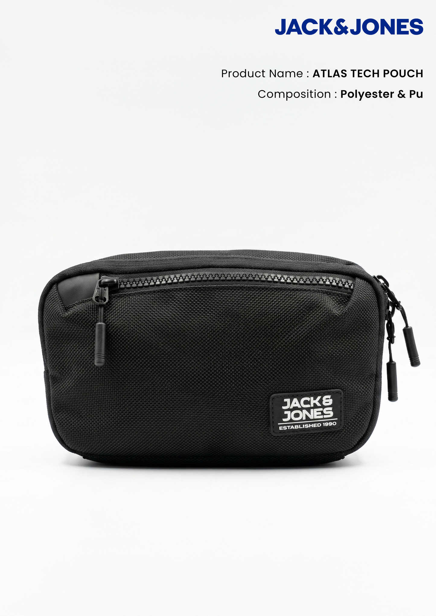 Jack&Jones Atlas Tech Pouch - Black