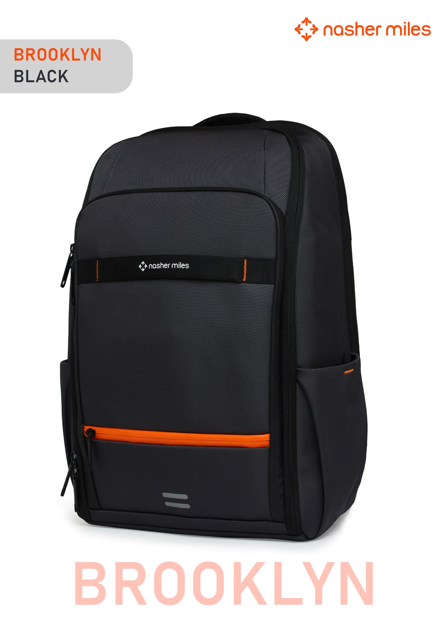 Nasher Miles Brooklyn Backpack- Black