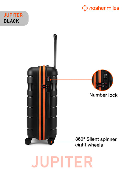 Nasher Miles Jupiter Luggage - Black