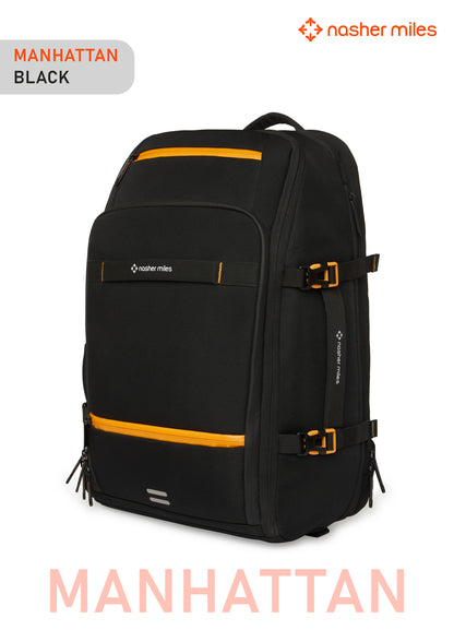 Nasher Miles Manhattan Backpack- Black