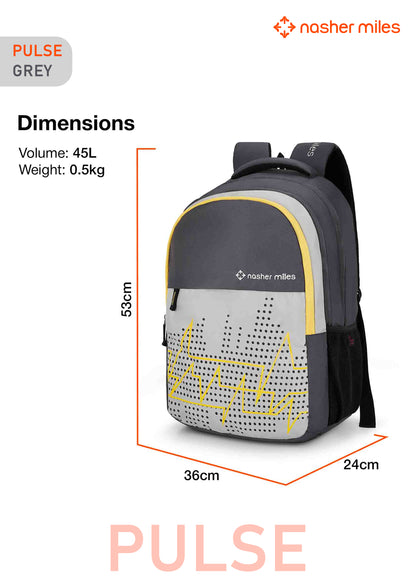 Nasher Miles Pulse Backpack - Grey