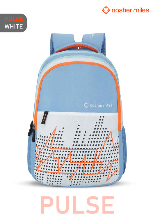 Nasher Miles Pulse Backpack - White