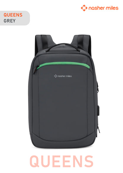 Nasher Miles Queens Backpack- Grey