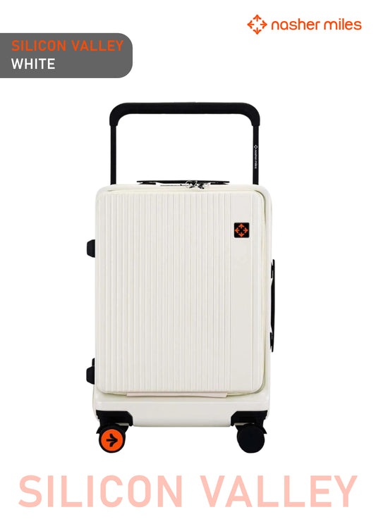 Nasher Miles Silicon Valley Luggage - White
