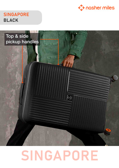 Nasher Miles Singapore Luggage - Black