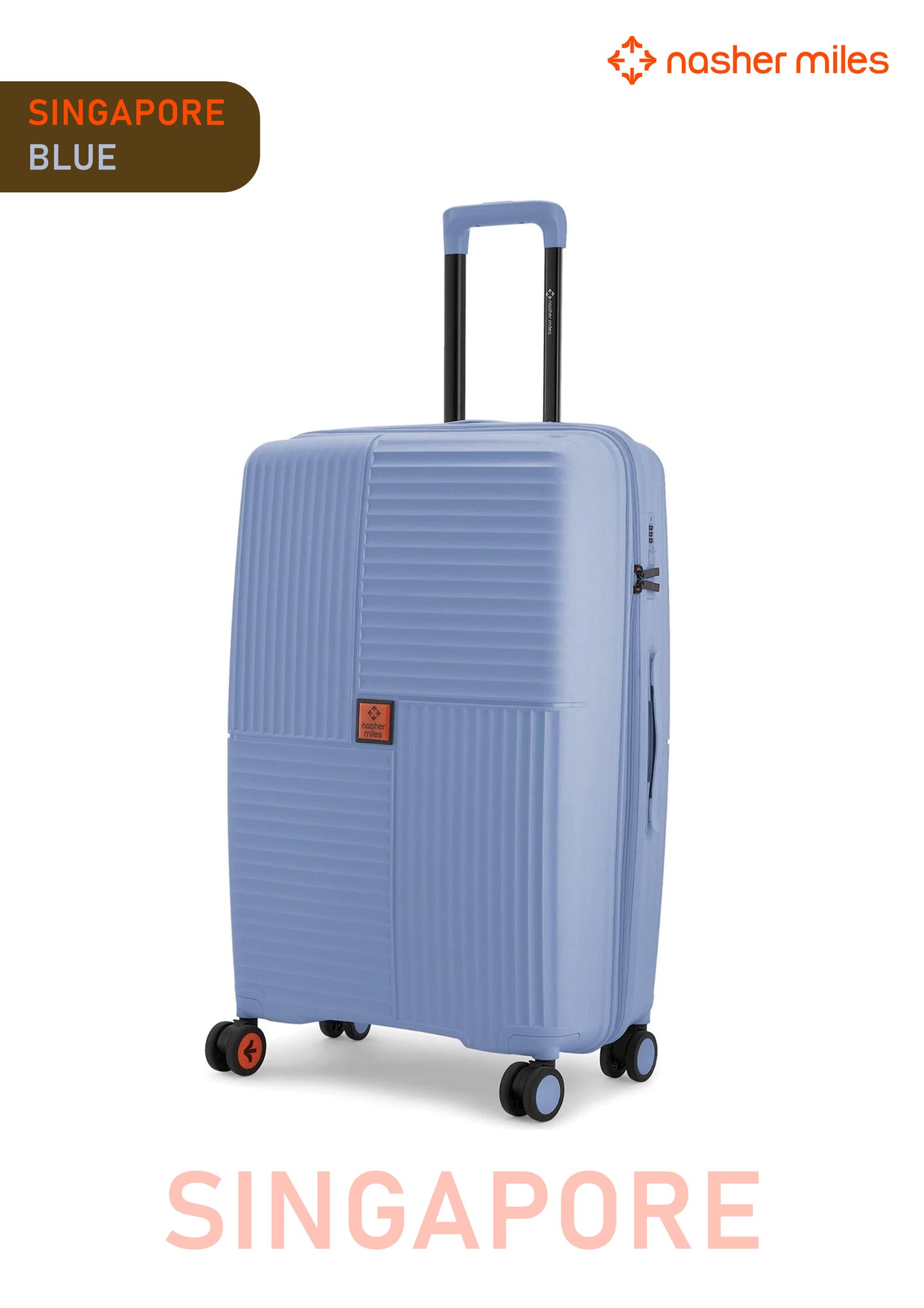 Nasher Miles Singapore Luggage - Blue