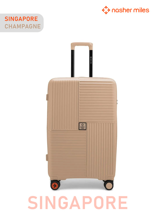 Nasher Miles Singapore Luggage - Champagne