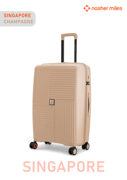Nasher Miles Singapore Luggage - Champagne