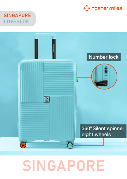 Nasher Miles Singapore Luggage - Blue