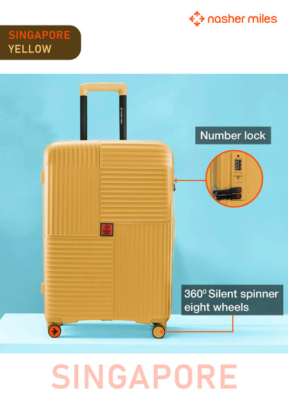 Nasher Miles Singapore Luggage - Yellow