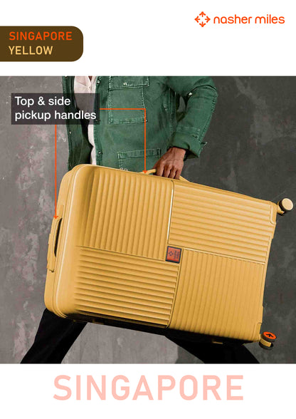 Nasher Miles Singapore Luggage - Yellow