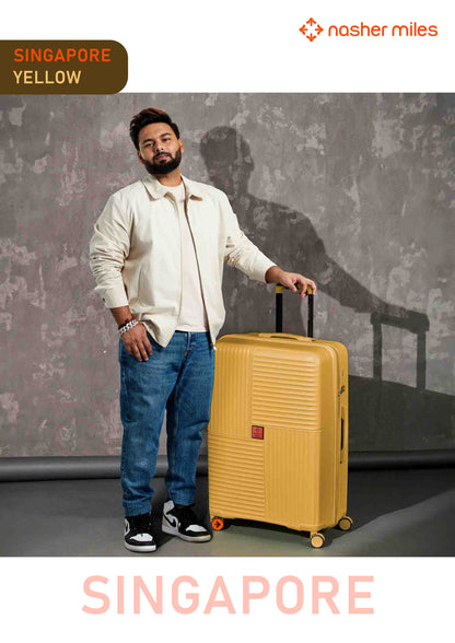 Nasher Miles Singapore Luggage - Yellow
