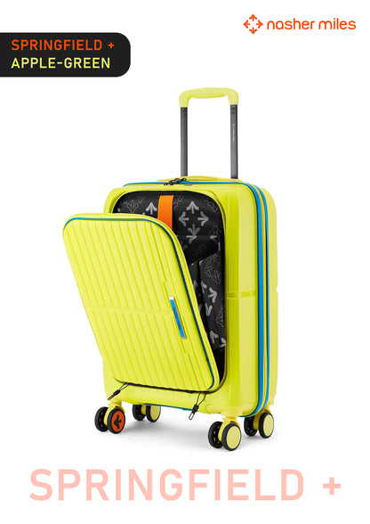 Nasher Miles Springfield Plus Luggage - Apple Green