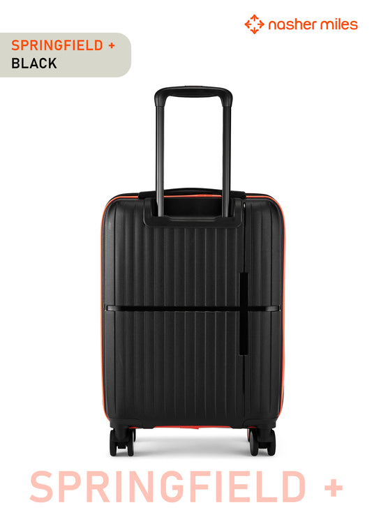 Nasher Miles Springfield Plus Luggage - Black