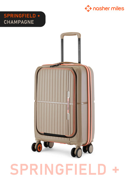 Nasher Miles Springfield Plus Luggage - Champagne