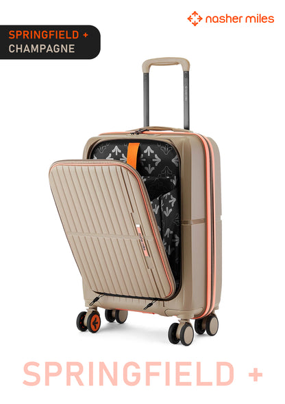 Nasher Miles Springfield Plus Luggage - Champagne