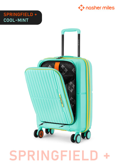 Nasher Miles Springfield Plus Luggage - Cool Mint