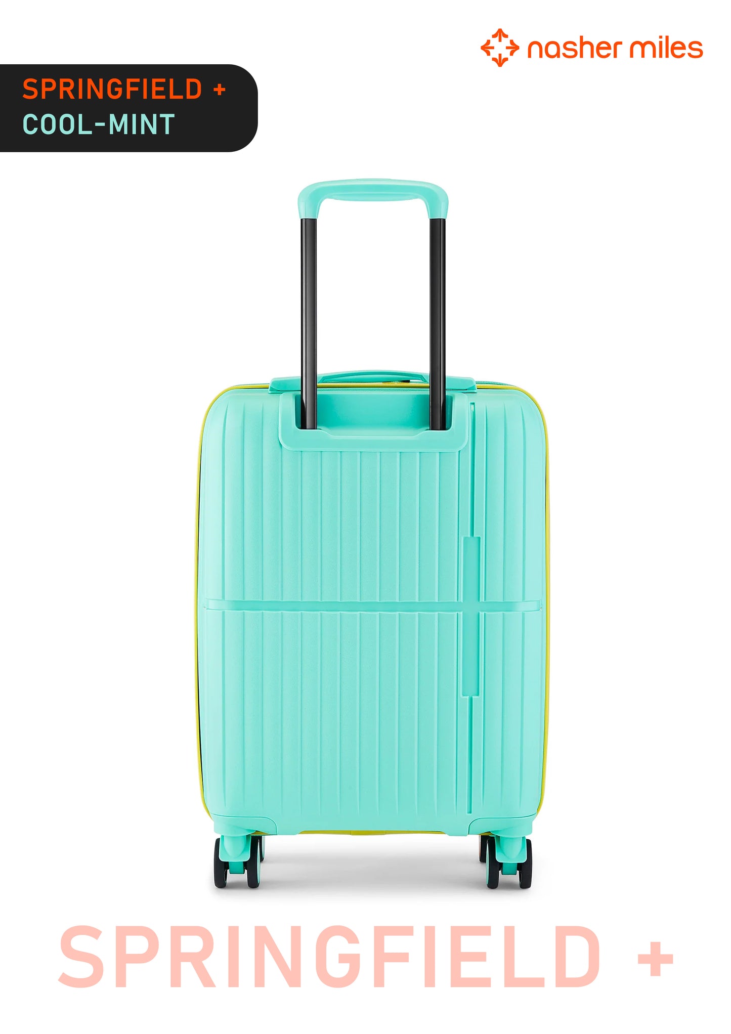 Nasher Miles Springfield Plus Luggage - Cool Mint
