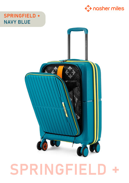 Nasher Miles Springfield Plus Luggage - Navy Blue