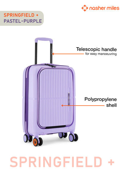 Nasher Miles Springfield Plus Luggage - Pastel Purple