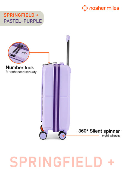 Nasher Miles Springfield Plus Luggage - Pastel Purple