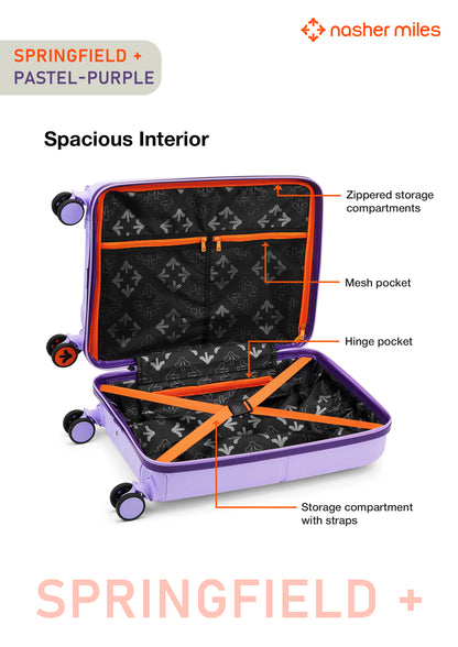 Nasher Miles Springfield Plus Luggage - Pastel Purple