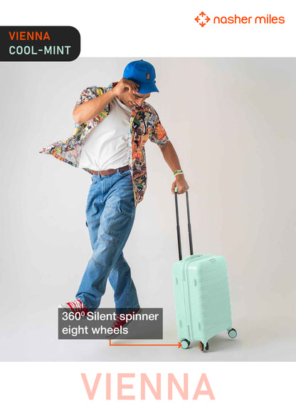 Nasher Miles Vienna Luggage - Cool Mint