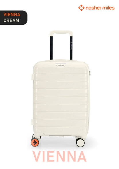 Nasher Miles Vienna Luggage - Cream