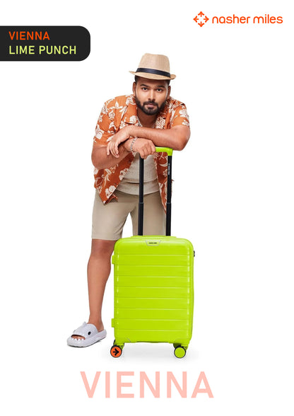 Nasher Miles Vienna Luggage - Lime Punch