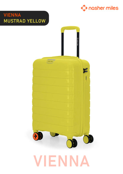 Nasher Miles Vienna Luggage - Mustard Yellow