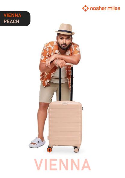 Nasher Miles Vienna Luggage - Peach