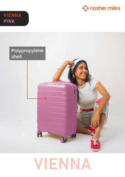 Nasher Miles Vienna Luggage - Pink