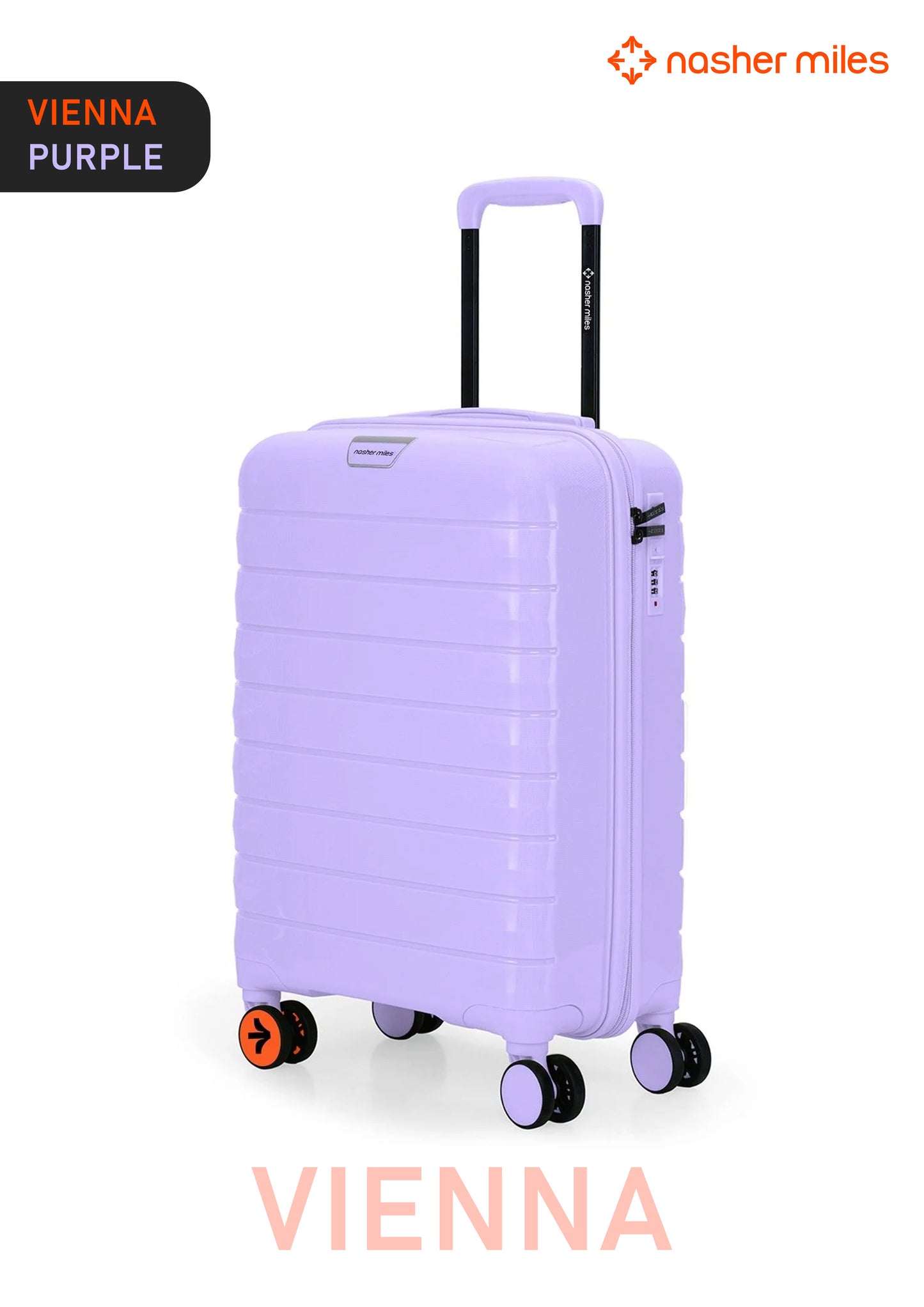 Nasher Miles Vienna Luggage - Purple
