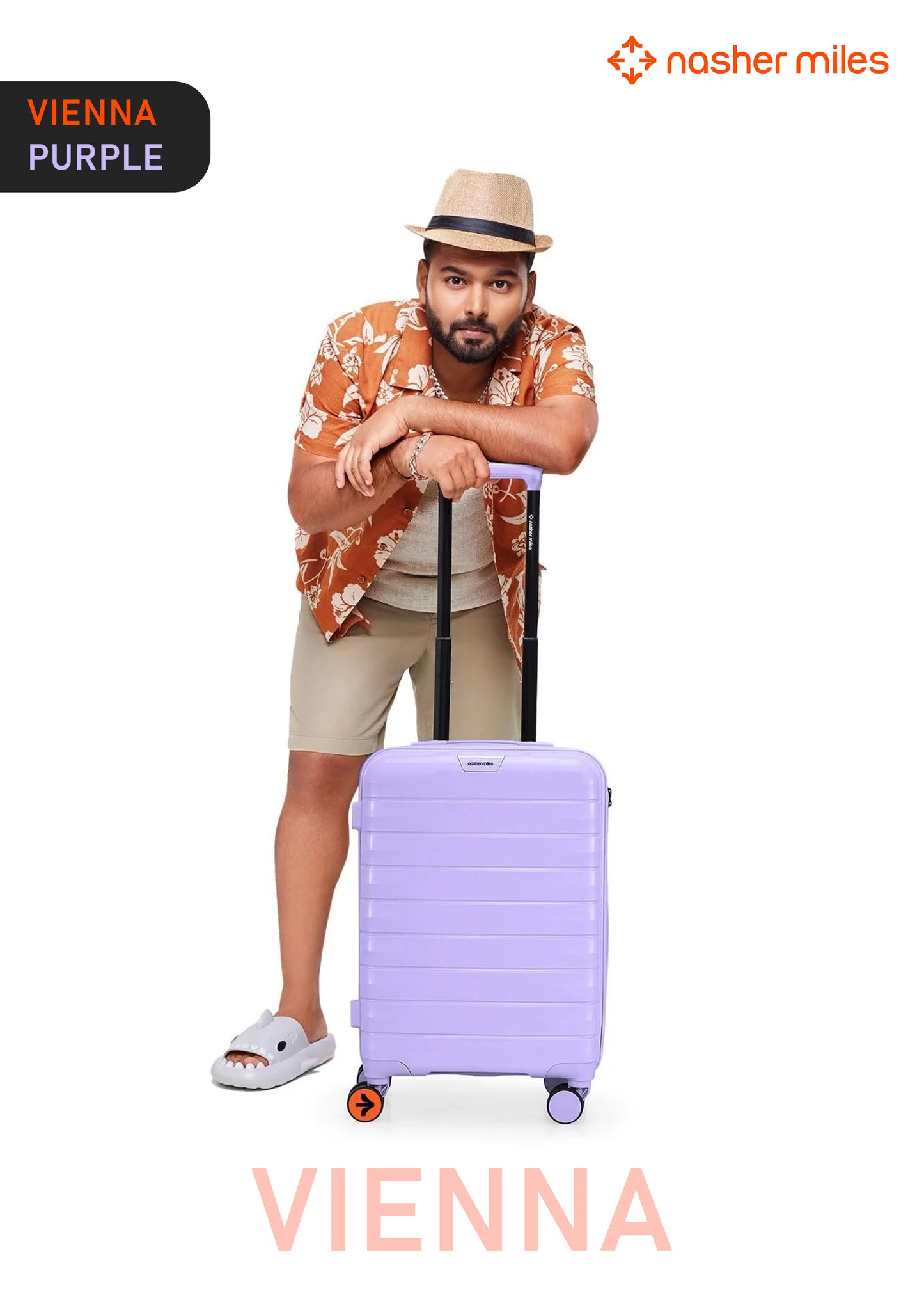 Nasher Miles Vienna Luggage - Purple