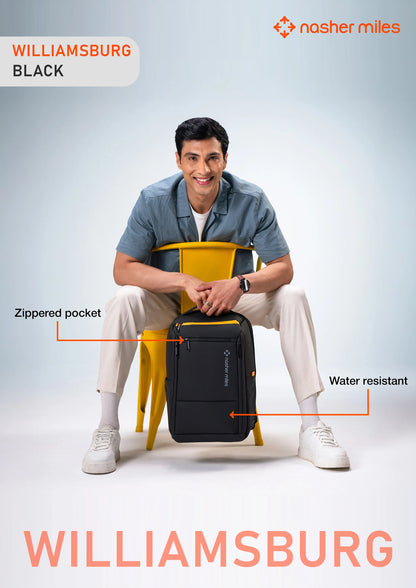 Nasher Miles Williamsburg Backpack- Black