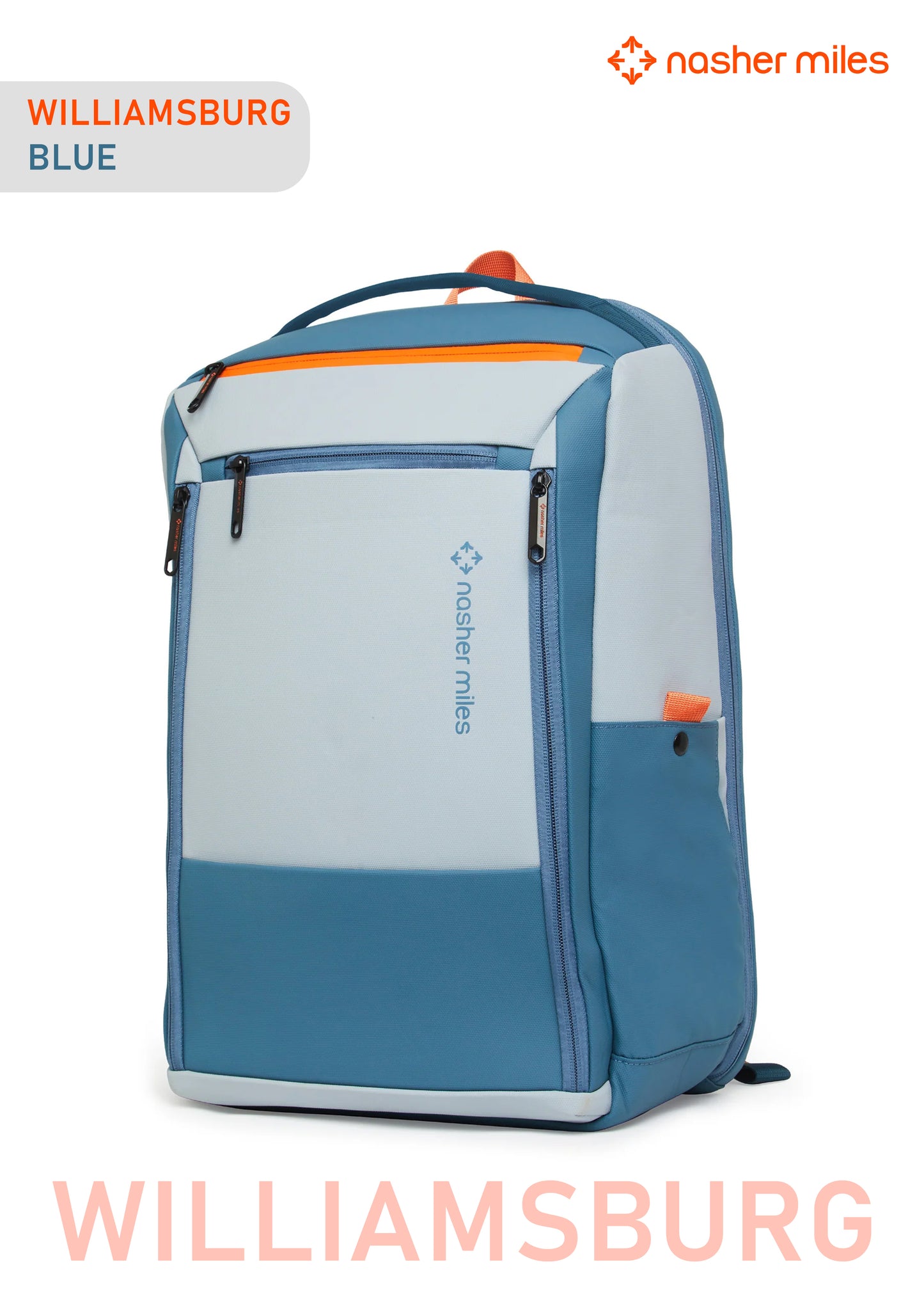 Nasher Miles Williamsburg Backpack- Blue